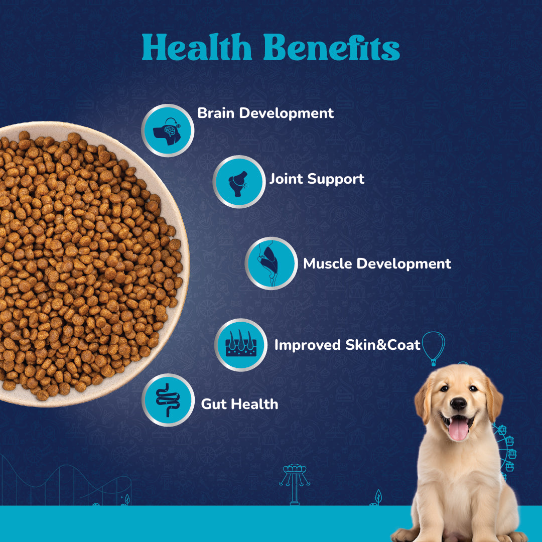 Carniwel with Fresh Chicken, Dry Dog Food for Large Breed, Puppy
