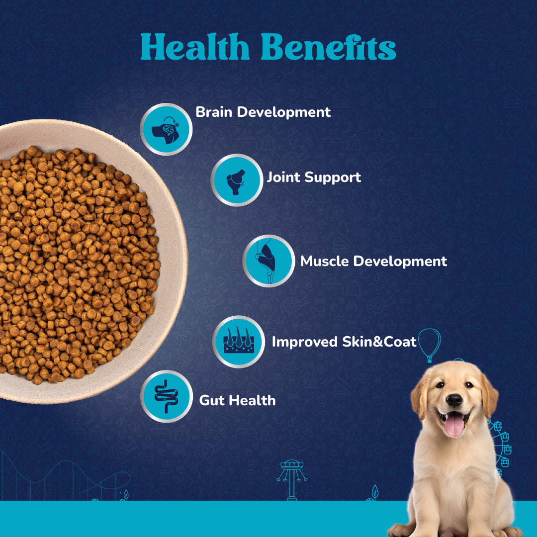 Carniwel with Veg Superfoods, Dry Dog Food for Large Breed, Puppy