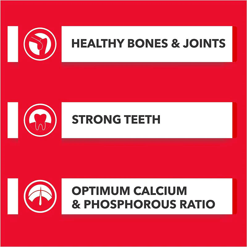 Drools Absolute Calcium Bone Dog Supplement, 40 Pcs, 600 g