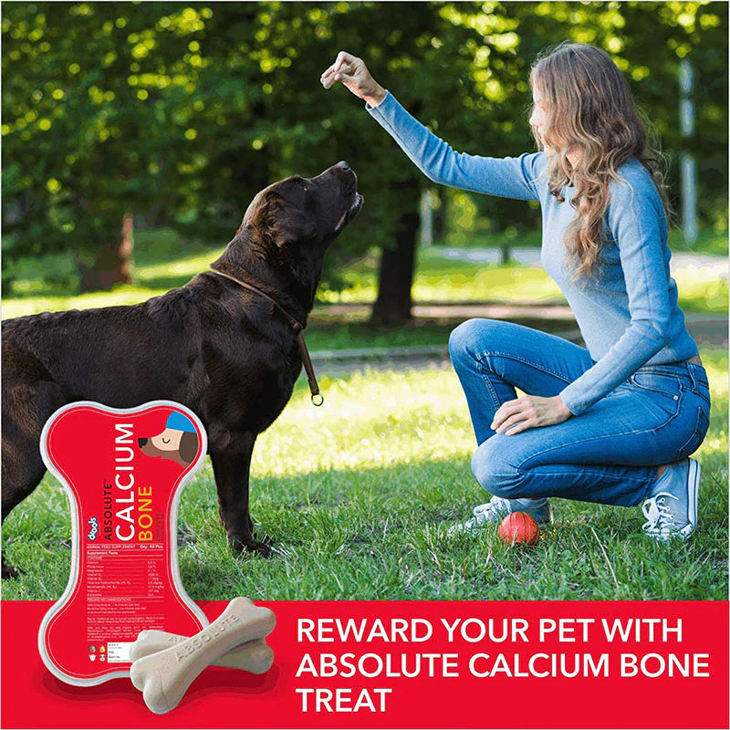 Drools Absolute Calcium Bone Dog Supplement, 40 Pcs, 600 g