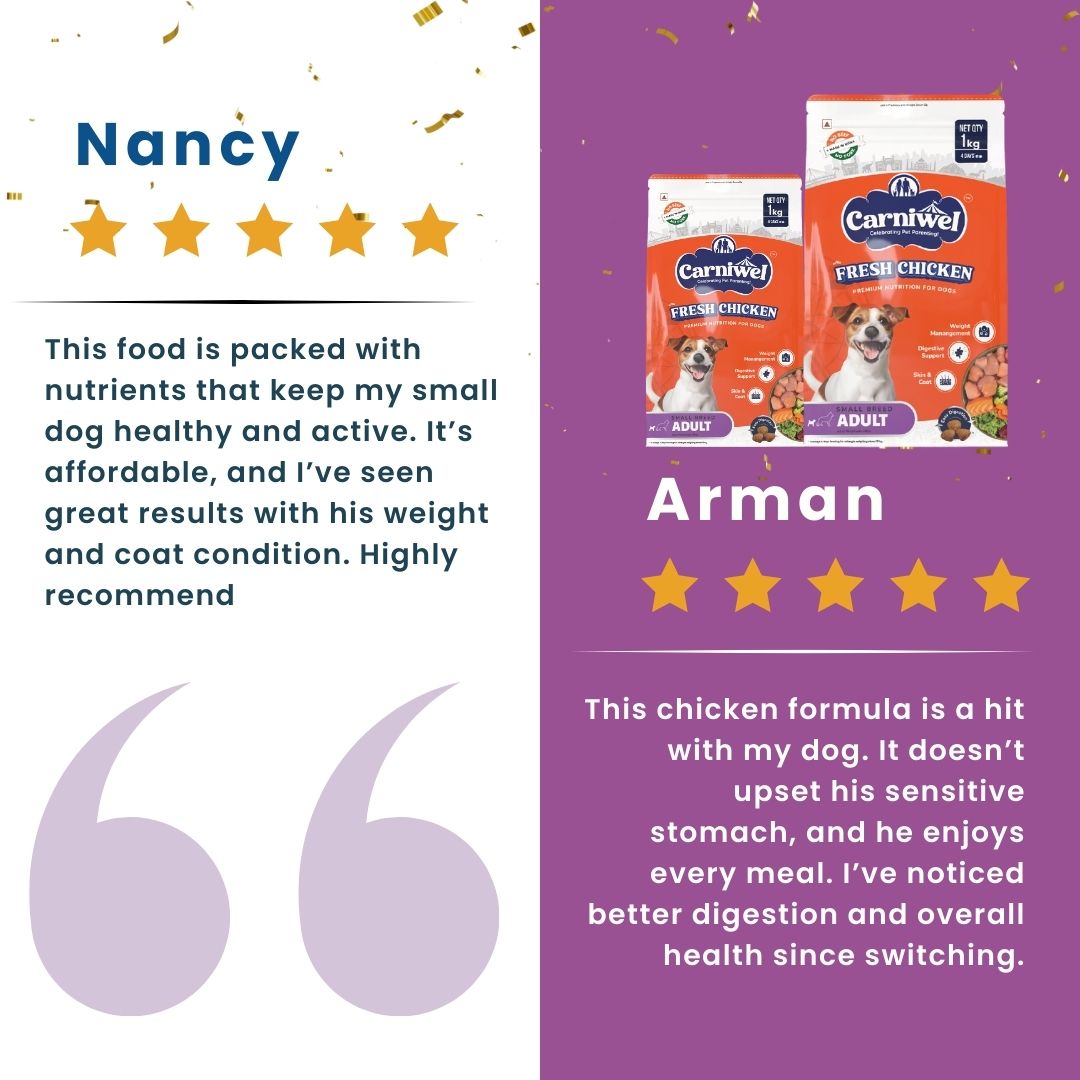 Carniwel with Fresh Chicken, Dry Dog Food for Small Breed, Adult