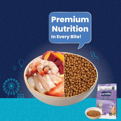 Carniwel with Fresh Fish & Shrimp, Dry Cat Food, Adult