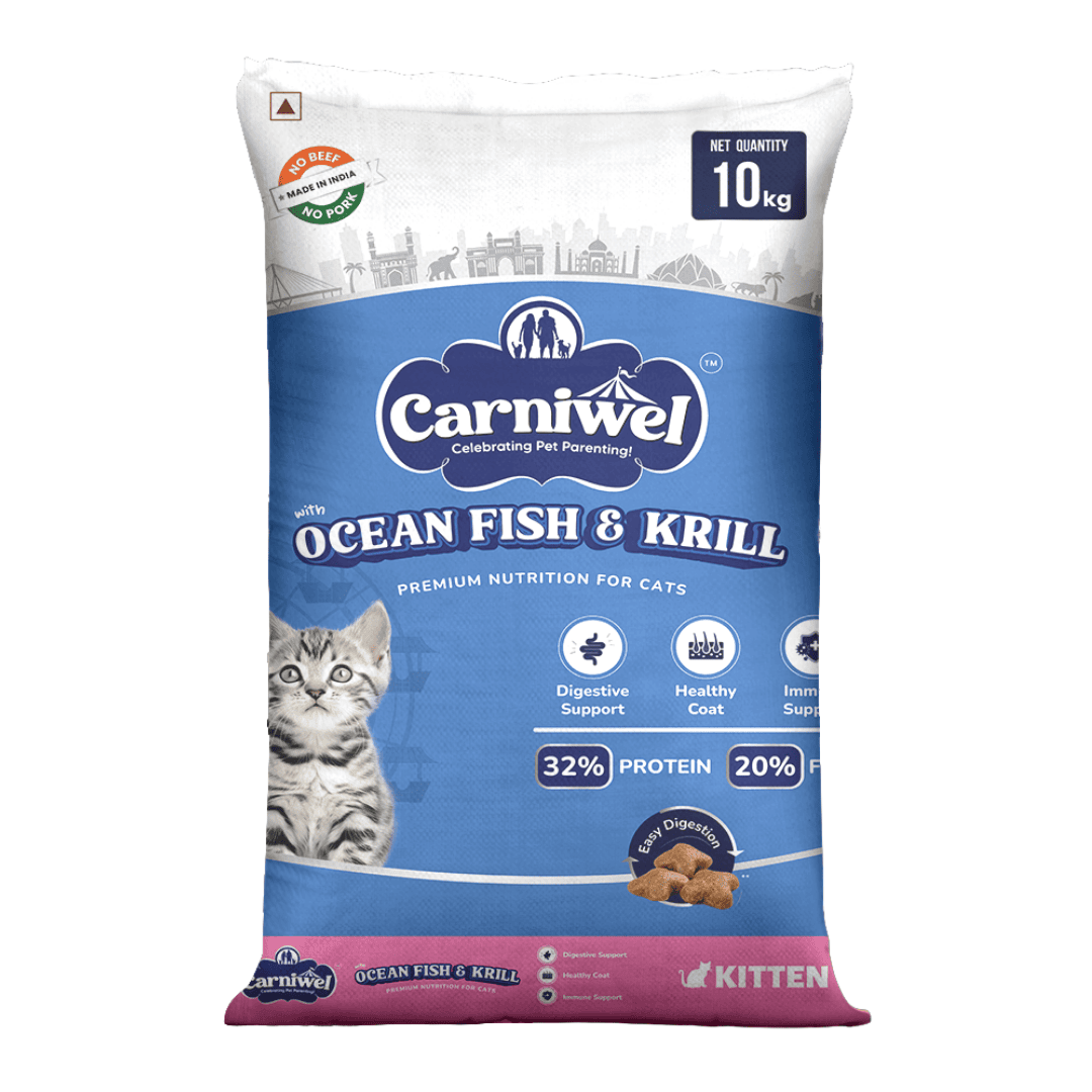 Carniwel with Ocean Fish & Krill, Dry Cat Food, Kitten