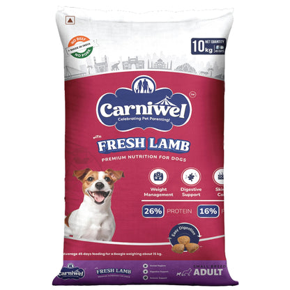 Carniwel with Fresh Lamb, Dry Dog Food for Small Breed, Adult