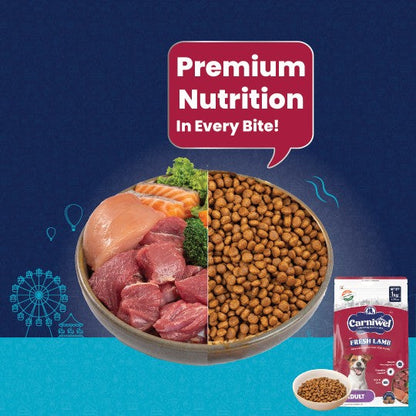 Carniwel with Fresh Lamb, Dry Dog Food for Small Breed, Adult