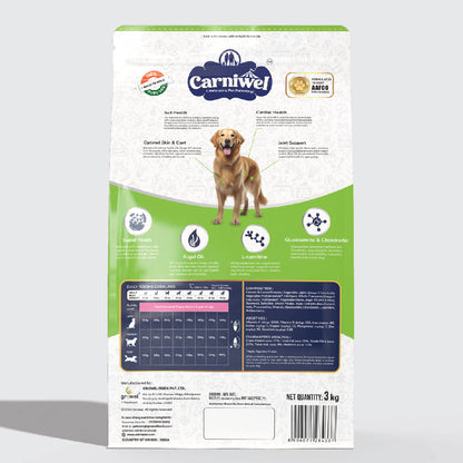 Carniwel with Veg Superfoods, Dry Dog Food for Large Breed, Adult