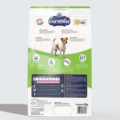 Carniwel with Veg Superfoods, Dry Dog Food for Small Breed, Adult