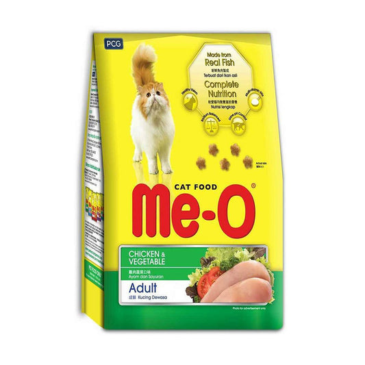 Me-O Chicken and Vegetables Adult Dry Cat Food