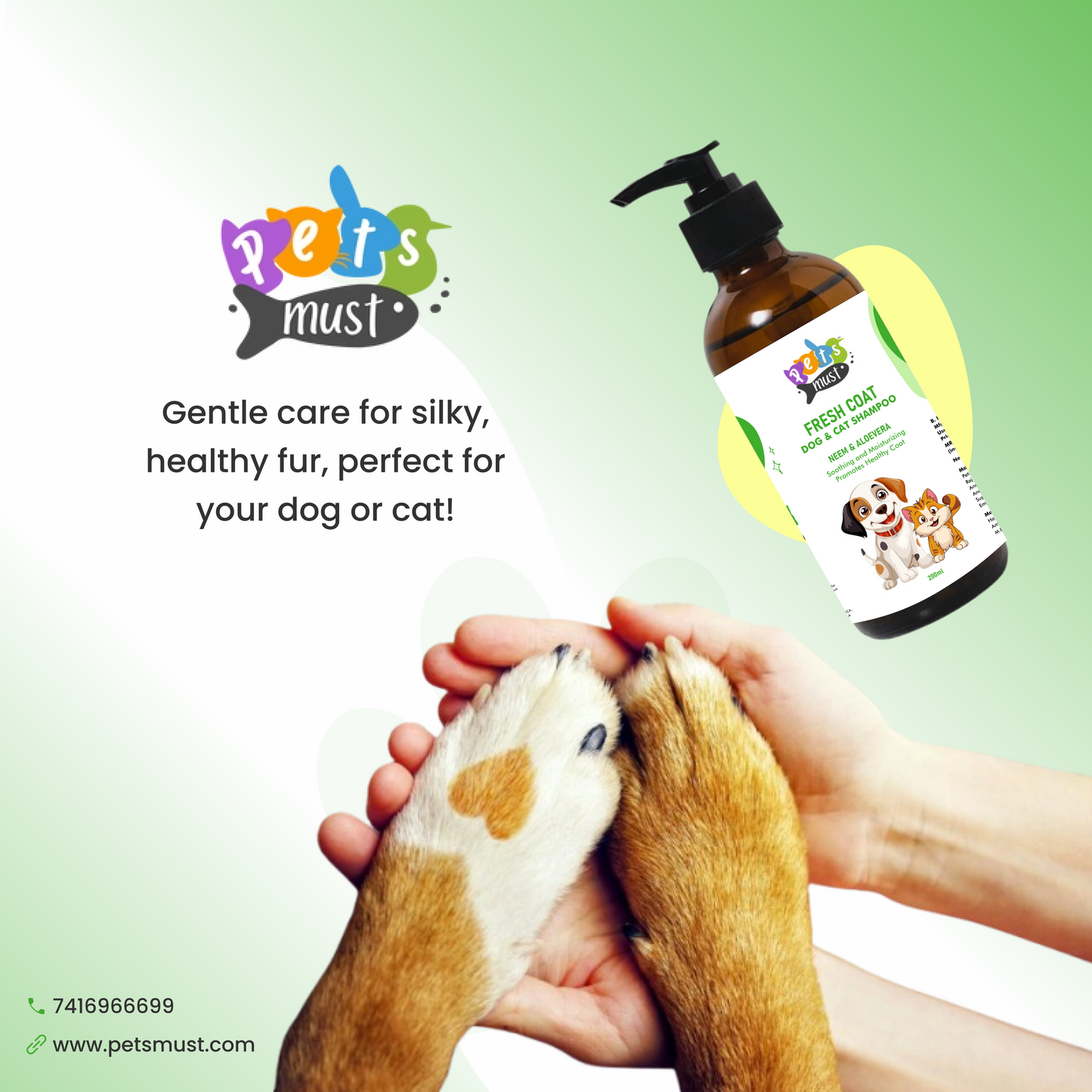 Petsmust Fresh Coat Shampoo