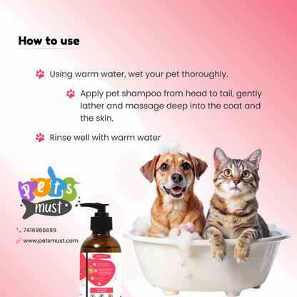 Petsmust Shed Control Shampoo